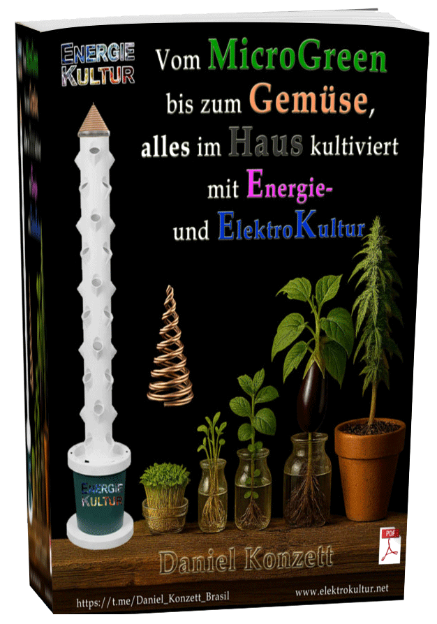 Buch | Vom MicroGreen bis zum Gemüse, alles im Haus kultiviert mit Energie- und ElektroKultur