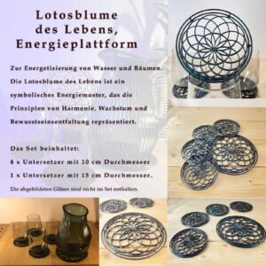 Lotosblume des Lebens 3D