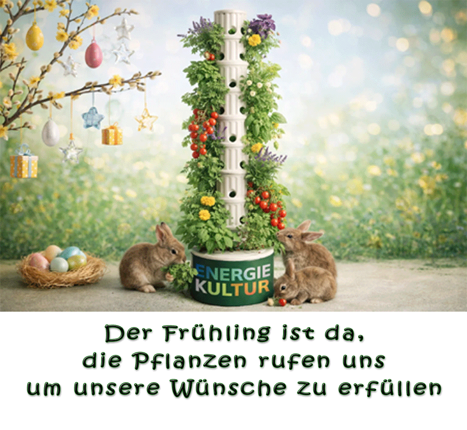 Hydroponik Osterbaum Osterangebot EnergieKultur