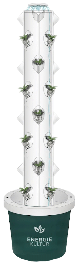 Hydroponischer Pflanzenturm EnergieKultur