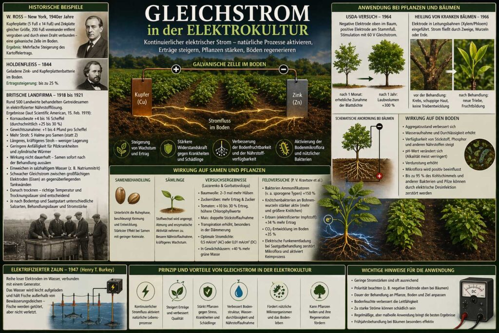 Gleichstrom in der ElektroKultur