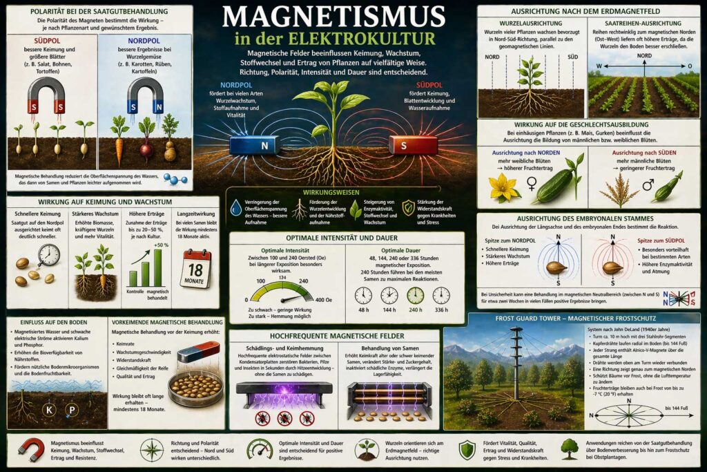 Magnetismus ElektroKultur forschung