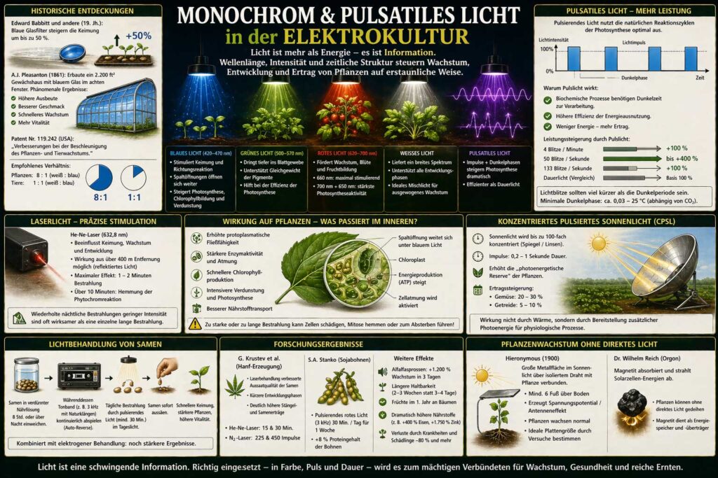 Licht in der ElektroKultur
