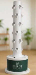 Pflanzenturm-HydroPonik energieKultur