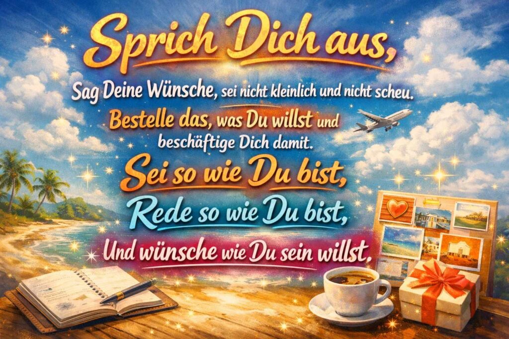 Sprich Dich aus