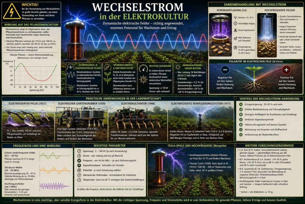 Wechselstrom in der ElektroKultur